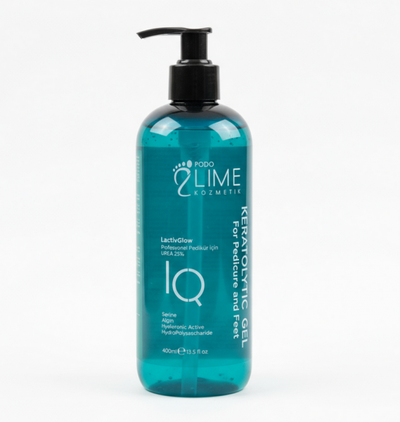 Гель-кератолітик Podo LIME 25% сечовини, 400 мл - фотография товара. Купить с доставкой в интернет магазине Nailmag 