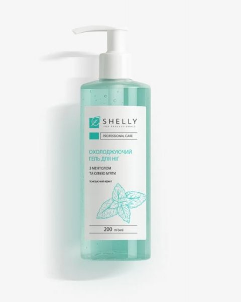 Гель для ніг охолоджуючий, Shelly 200 мл