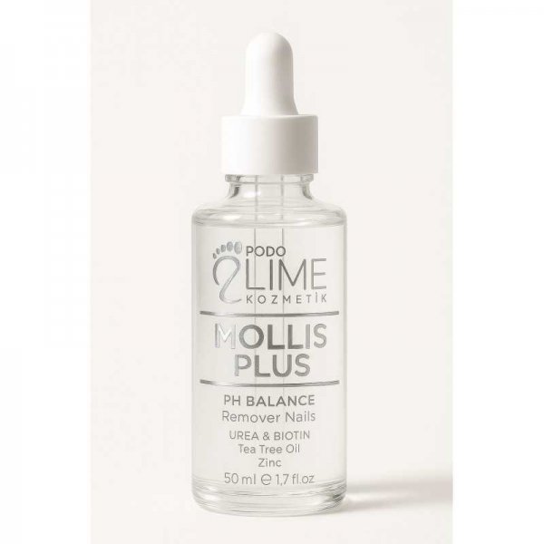 Ремувер MOLLIS PLUS для кутикули Podo LIME, 50 мл