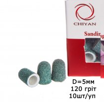 Колпачок CHIYAN песочный зеленый средний (d=5мм), 10шт/уп