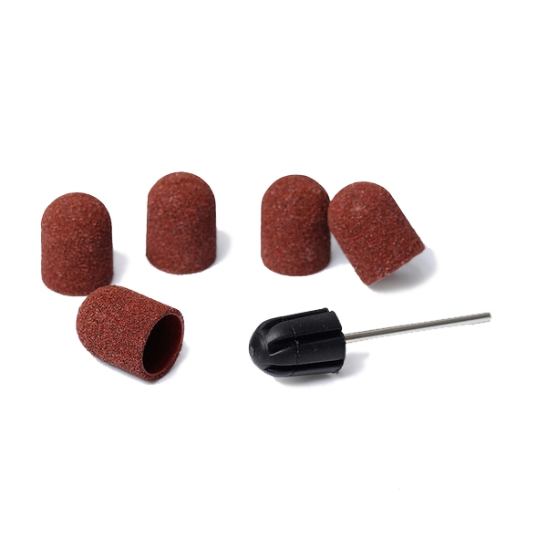 Ковпачок шліфувальний на тканинній основі (d=10мм) 80 гріт, 10шт / уп