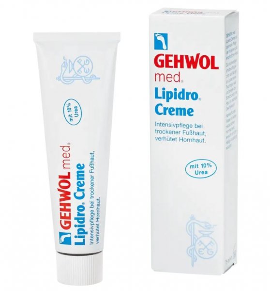 Крем «Гідро-баланс» Gehwol Med Lipidro Cream, 125 мл - фотография товара. Купить с доставкой в интернет магазине Nailmag 