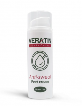 Крем от потливости ног Veratin Anti-sweat Feet cream, 50 мл