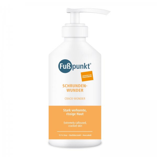 Крем від тріщин Schruden-Wunder, Fußpunkt з дозатором, 500 мл - фотография товара. Купить с доставкой в интернет магазине Nailmag 