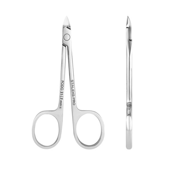 Кусачки Staleks "Очкі" для шкіри подологічні PODO NP-21-7