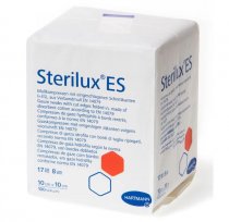 Марлевые повязки Sterilux® ES, 10см*10см, нестерильные, 100шт/уп