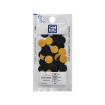 Набір змінних файлів м'яких для пододиску Prosteril ЧОРНІ (d=20мм), 50шт/уп