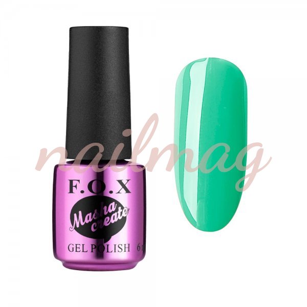 Базовое покрытие FOX Color Base 003 (Ментоловый), 6 мл - фотография товара. Купить с доставкой в интернет магазине Nailmag 