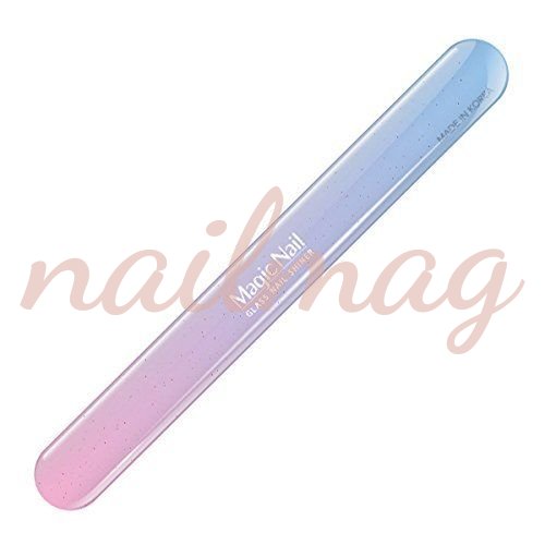 Cтеклянная пилочка MagicNail /S-06/ Розово-голубая - фотография товара. Купить с доставкой в интернет магазине Nailmag 