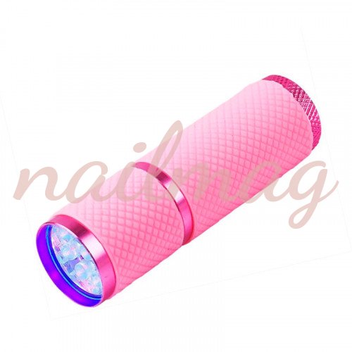 Фонарик LED для манікюру (рожевий), 12 Вт - фотография товара. Купить с доставкой в интернет магазине Nailmag 
