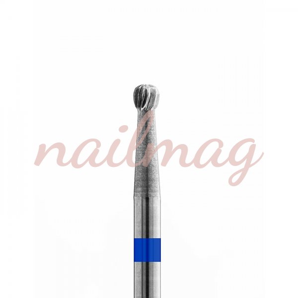 Фреза твердосплавная (шар) 2,3 мм синяя - фотография товара. Купить с доставкой в интернет магазине Nailmag 