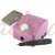 Фрезер Marathon Cube H37L1, 45Вт, 35000об/мин (з педаллю) рожевий - фотография товара. Купить с доставкой в интернет магазине Nailmag 