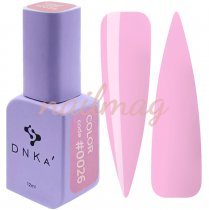 Гель-лак DNKa' для нігтів №0026, Ніжно-рожевий, 12мл