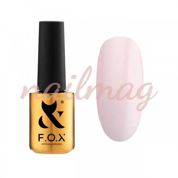 Гель-лак FOX для ногтей FRENCH Classic №001, Нежно-розовый, 7мл