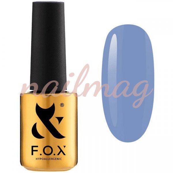 Гель-лак FOX Spectrum №060 Right (Темно-блакитний), 7мл - фотография товара. Купить с доставкой в интернет магазине Nailmag 