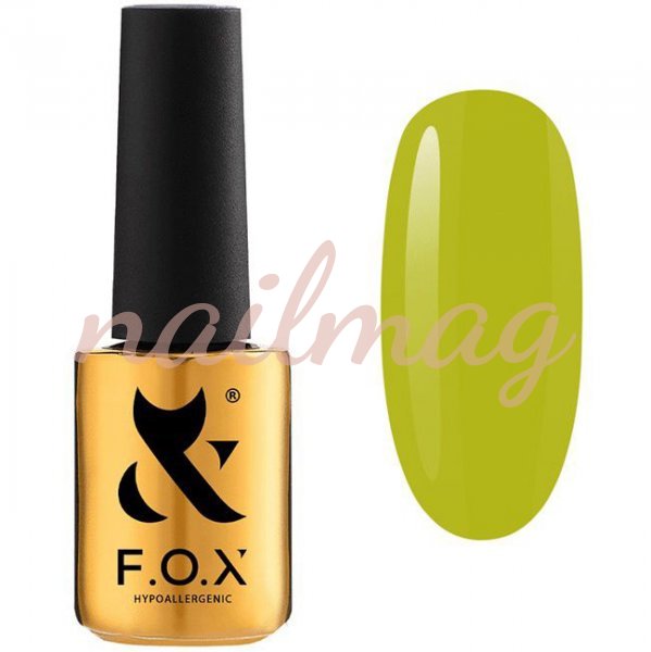 Гель-лак FOX Spectrum №064 Vogue (Жовто-зелений), 7мл