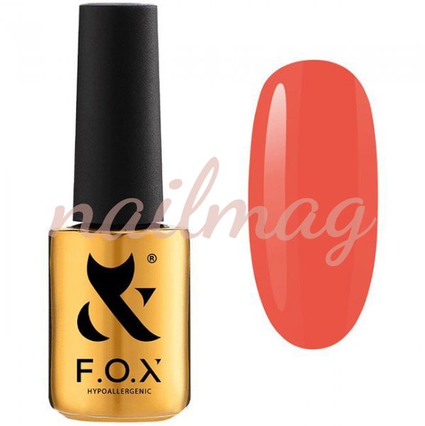 Гель-лак FOX Spectrum №071 Singer (Яскраво-помаранчевий), 7мл - фотография товара. Купить с доставкой в интернет магазине Nailmag 