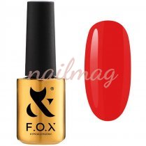 Гель-лак FOX Spectrum №072 Summit (Червоно-помаранчевий), 7мл