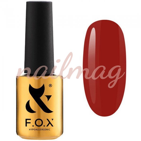 Гель-лак FOX Spectrum №074 Front (Червоний), 7мл - фотография товара. Купить с доставкой в интернет магазине Nailmag 