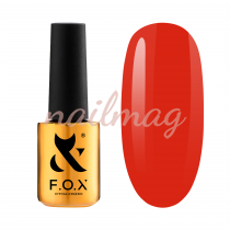 Гель-лак FOX Spectrum №140 Fire Red  (Алый), 7мл