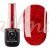 Гель-лак SAGA для нігтів Black Snow №01, Червоний, 9мл - фотография товара. Купить с доставкой в интернет магазине Nailmag 