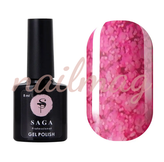 Гель-лак SAGA для нігтів Marmelad №3 (Рожевий), 9мл - фотография товара. Купить с доставкой в интернет магазине Nailmag 2