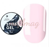 Гель-желе для наращивания Saga Jelly Gel Stiff Milk Rose №3, нежно-розовый, 13мл