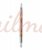 Пензлик подвійний силіконовий для ліплення (триграник / скошений) - фотография товара. Купить с доставкой в интернет магазине Nailmag 