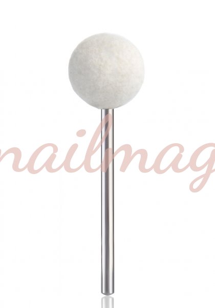 Насадка фетровая MFBA02, шарик, 13х13мм - фотография товара. Купить с доставкой в интернет магазине Nailmag 