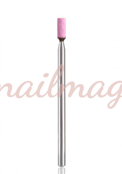 Насадка корундовая 2028 (розовая) цилиндр - фотография товара. Купить с доставкой в интернет магазине Nailmag 