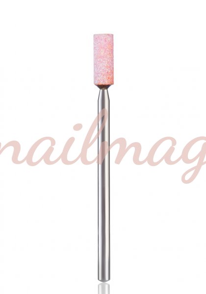 Насадка корундовая 20410 (розовая) цилиндр - фотография товара. Купить с доставкой в интернет магазине Nailmag 