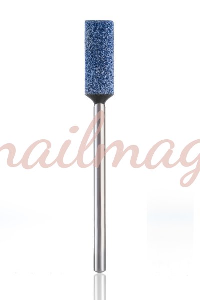 Насадка корундовая 20614В (синяя) цилиндр - фотография товара. Купить с доставкой в интернет магазине Nailmag 