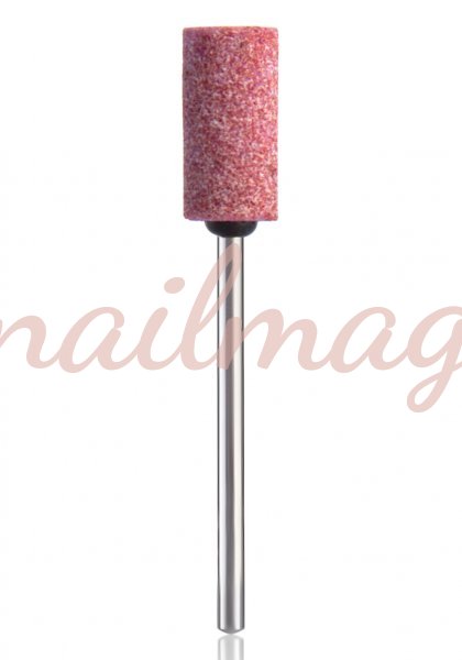 Насадка корундовая 20716 (розовая) цилиндр - фотография товара. Купить с доставкой в интернет магазине Nailmag 