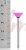 Насадка корундовая Р04 (розовая) обратный конус - фотография товара. Купить с доставкой в интернет магазине Nailmag 2