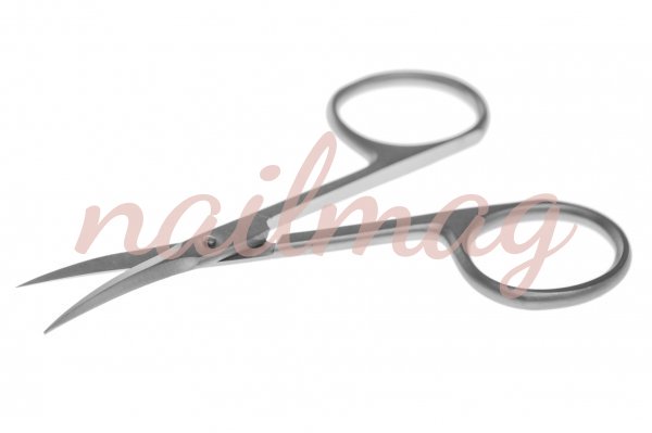 Ножницы ASIM для кутикулы изогнутые лезвия, 9 мм (REF-1180) - фотография товара. Купить с доставкой в интернет магазине Nailmag 