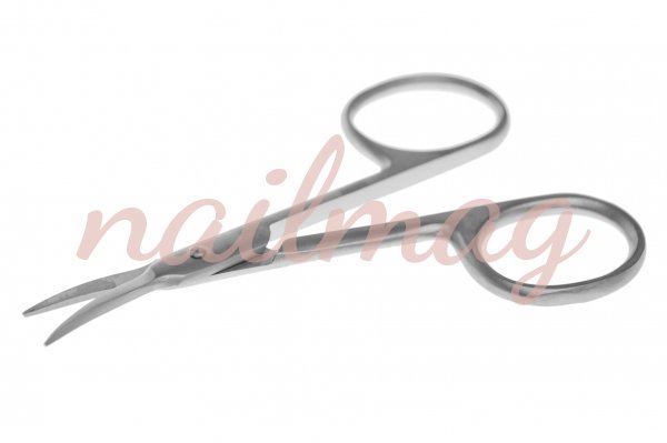 Ножницы ASIM для кутикулы закругленные лезвия, 9 мм (REF-1152) - фотография товара. Купить с доставкой в интернет магазине Nailmag 