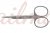 Ножницы ASIM для кутикулы закругленные лезвия, 9 мм (REF-1152)