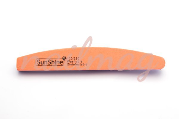 Пилка-шліфування SUNshine арка (120/220) - фотография товара. Купить с доставкой в интернет магазине Nailmag 