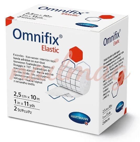 Пластирь еластичній фіксуючий Omnifix (2,5смх10м) - фотография товара. Купить с доставкой в интернет магазине Nailmag 
