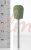 Полір силіконовий QUEEN 9010, циліндр закруглений, зелений жорсткий - фотография товара. Купить с доставкой в интернет магазине Nailmag 2
