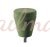 Полир силиконовый SK416 3, обратный конус, зеленый мягкий - фотография товара. Купить с доставкой в интернет магазине Nailmag 