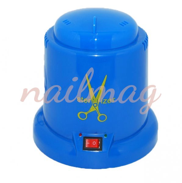 Стерилизатор шариковый гласперленовый пластиковый (синий) - фотография товара. Купить с доставкой в интернет магазине Nailmag 