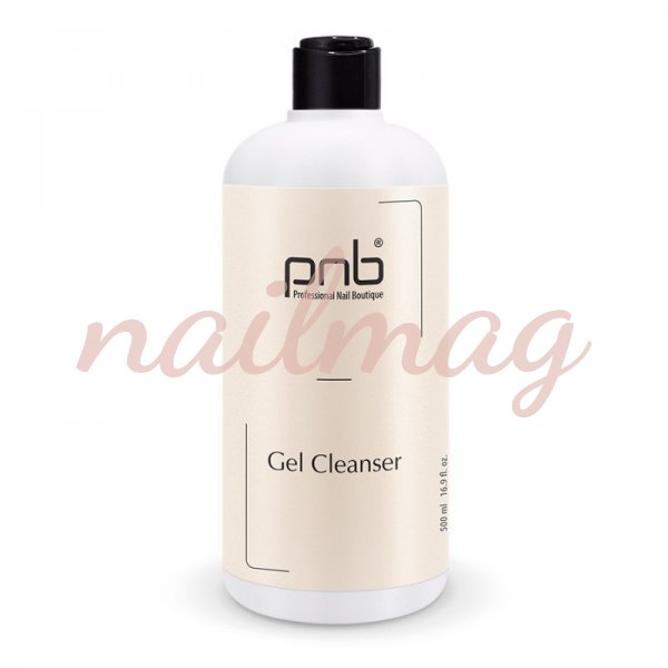 Засіб для видалення липкого шару PNB Cleanser, 500 мл - фотография товара. Купить с доставкой в интернет магазине Nailmag 