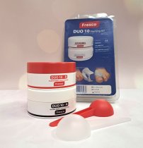 Стартовий набір двокомпонентних DUO силіконів  (100+100гр) Shore A10 , Fresco