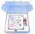 Витяжка для манікюру з HEPA фільтром Microstop Base Pro Black, 80Вт