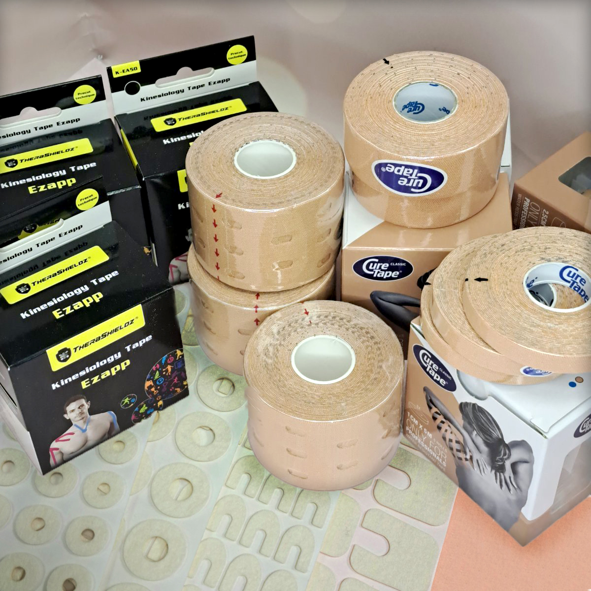 Разгрузки и тейпы для подологии